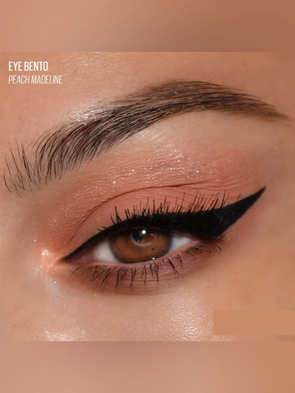 KAJA NWT Beauty Bento Stacked Eyeshadow Trio, (16) Peach Madeline